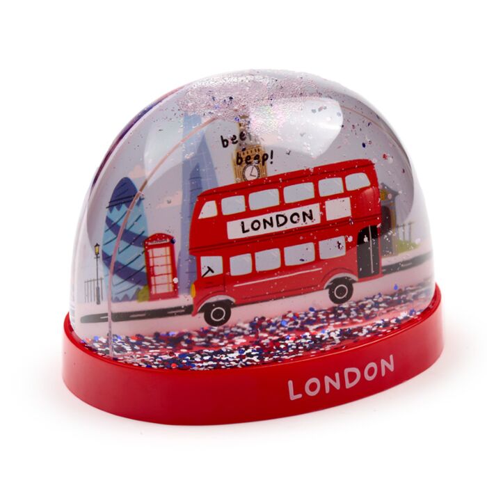 Collectable Snow Storm (Large) - London Souvenir London Bus 🇬🇧