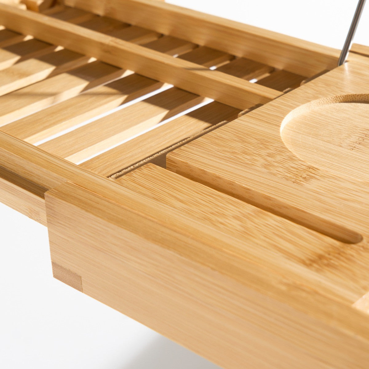 Wooden Extendable Bath Rack - Natural 🇬🇧