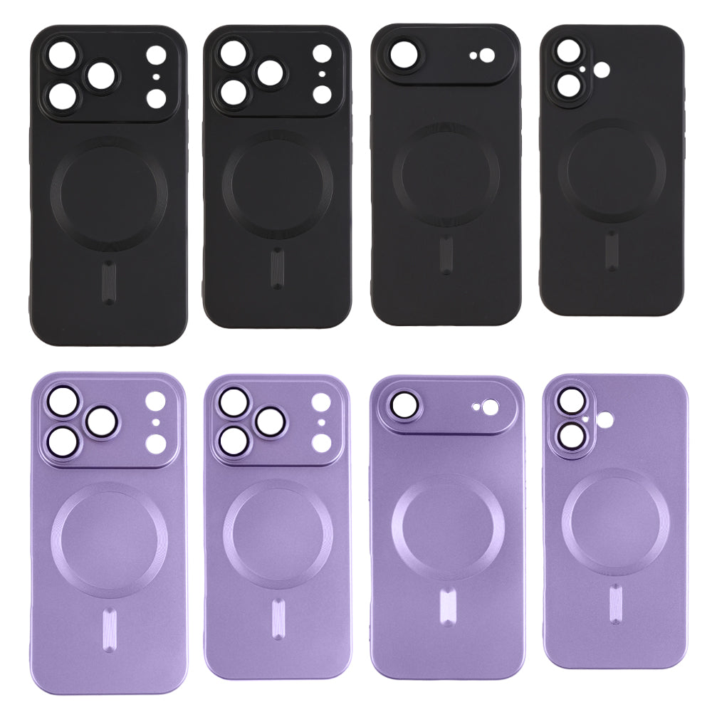 iPhone 17 Pro Max Case Shockproof Magnetic Silicone Case for Apple-Black 🇬🇧