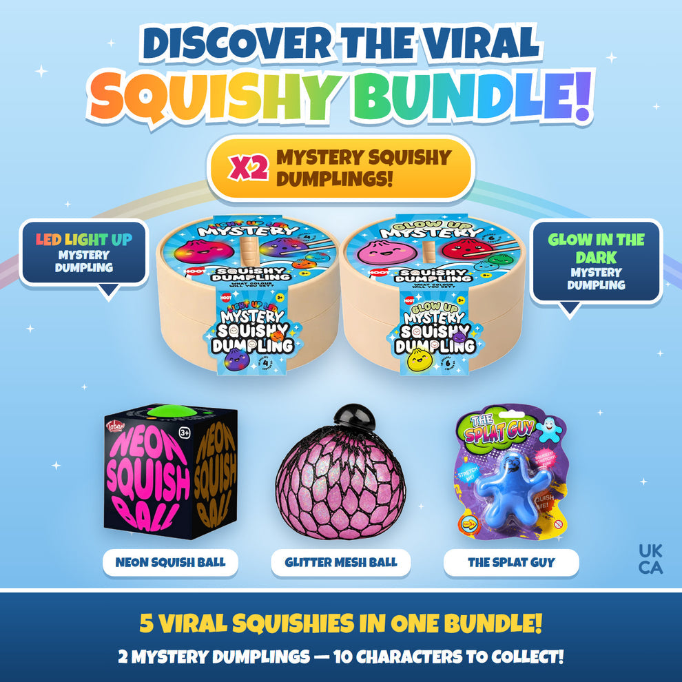 Viral Squishy Bundle Including Two Squishy Dumplings 🇬🇧