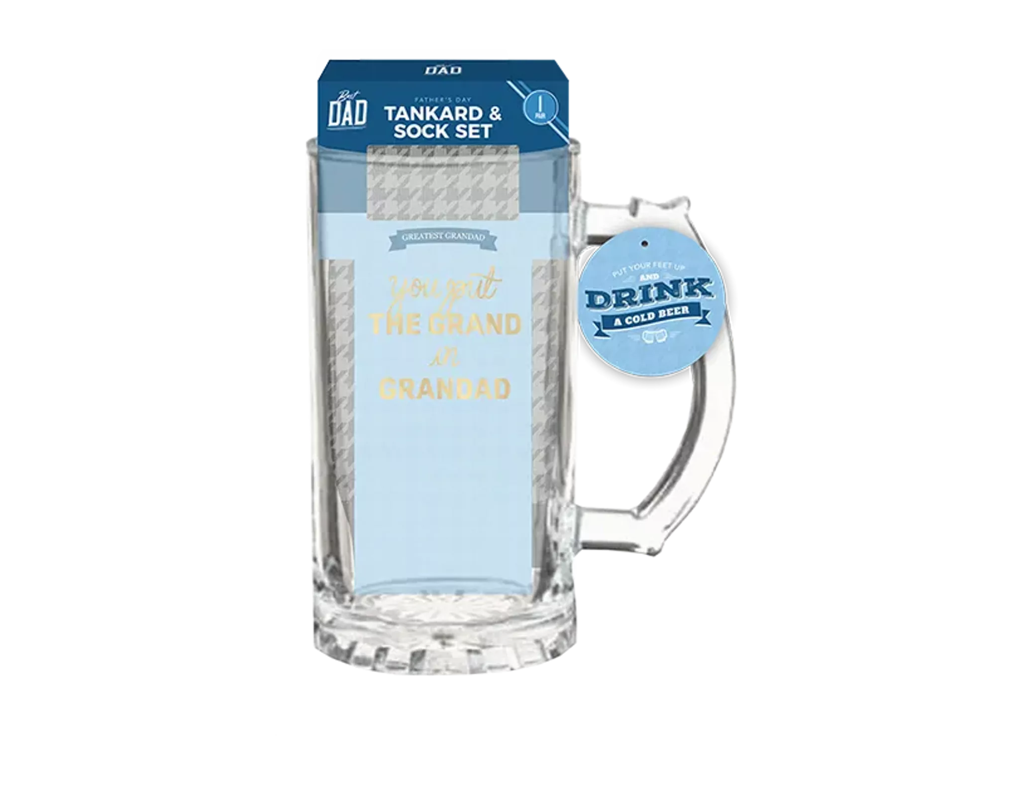 Tankard & Sock Set Grandad 🇬🇧