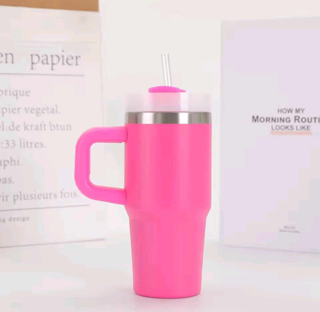 14oz Mug with handle stainless steel travel cup 🇨🇳