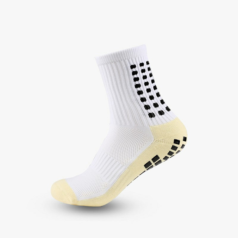 2 Pairs Men Anti Slip Football Socks Sport Socks Athletic Long Socks