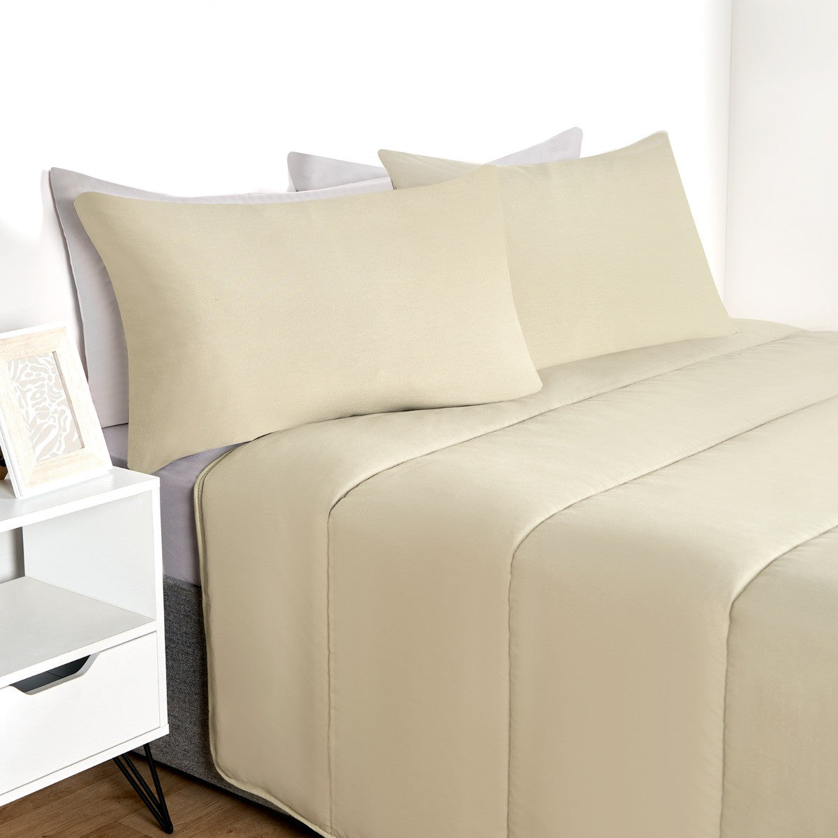 Coverless 10.5 Tog Reversible Duvet & Pillowcase 🇬🇧