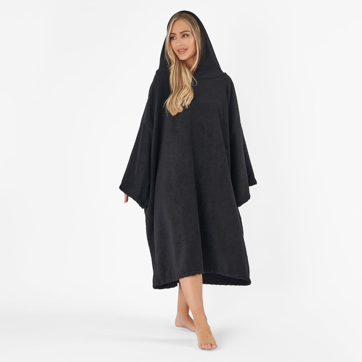 Adult Towel Poncho - Khaki 🇬🇧