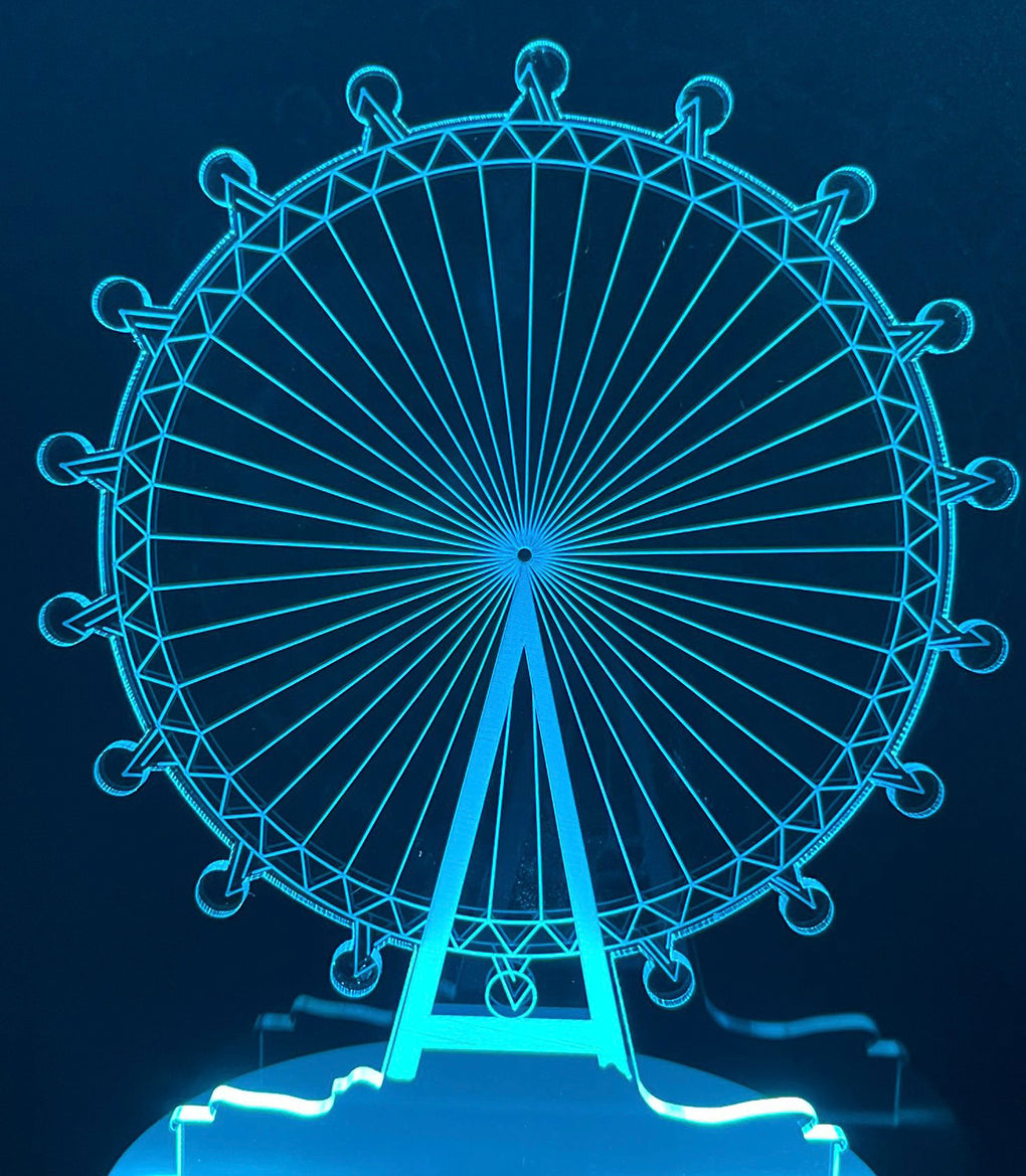 3D Illusion Night Lamp London Eye 🇬🇧