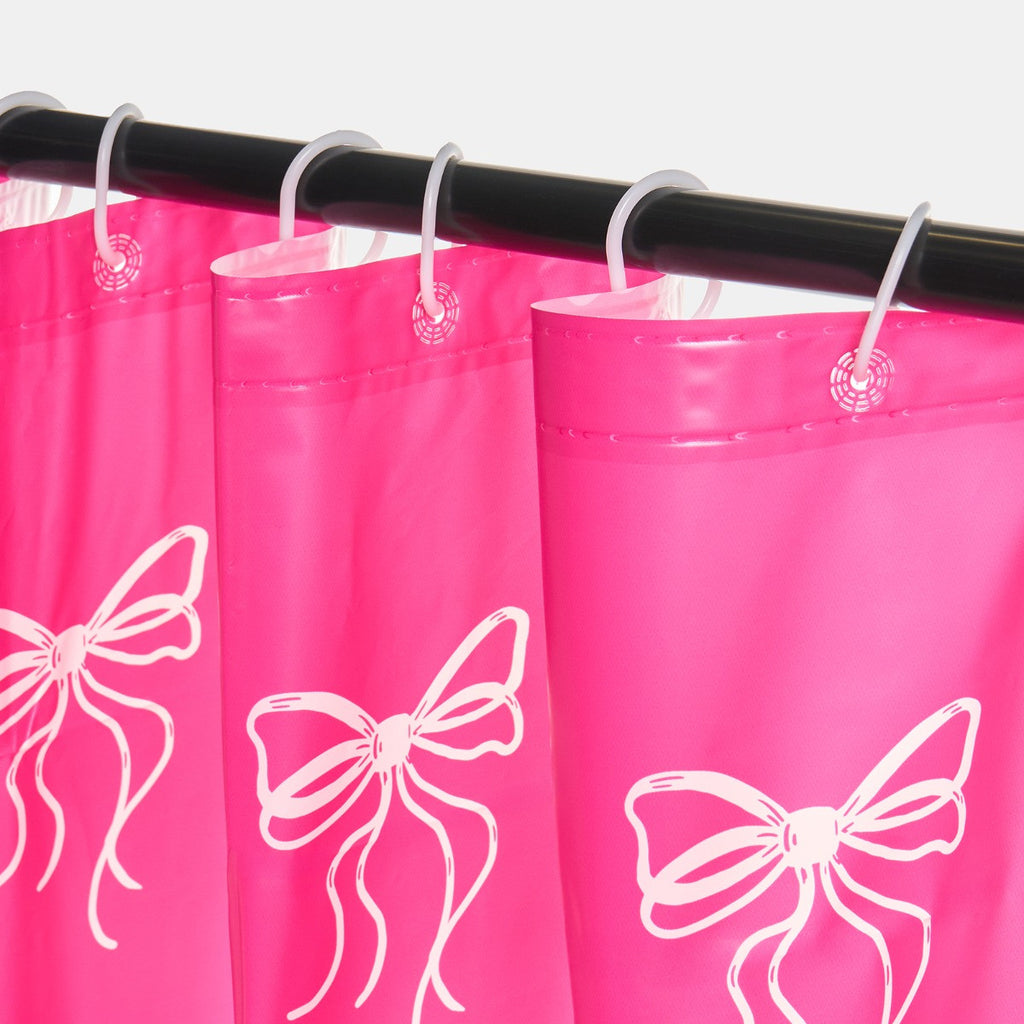 Bow Print Shower Curtain 🇬🇧