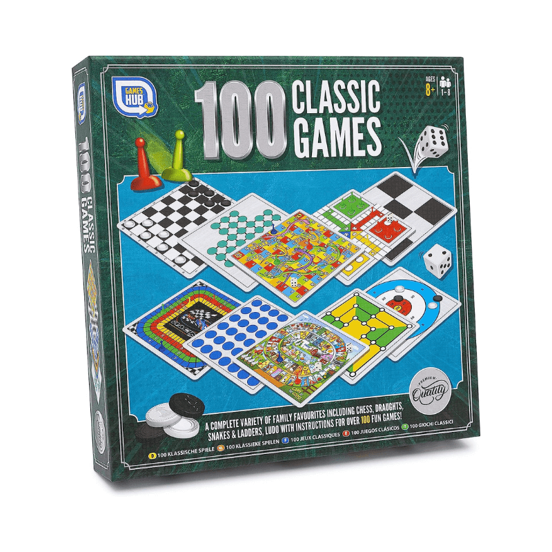 100 Classic Family Board Games 🇬🇧