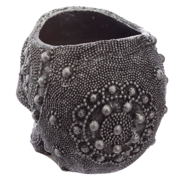 Tea Light Candle Holder - Silver Beaded Skull 🇬🇧