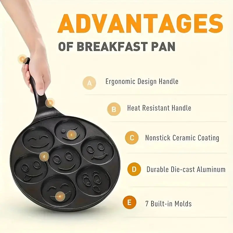7 Pancake Griddle Pan 🇨🇳
