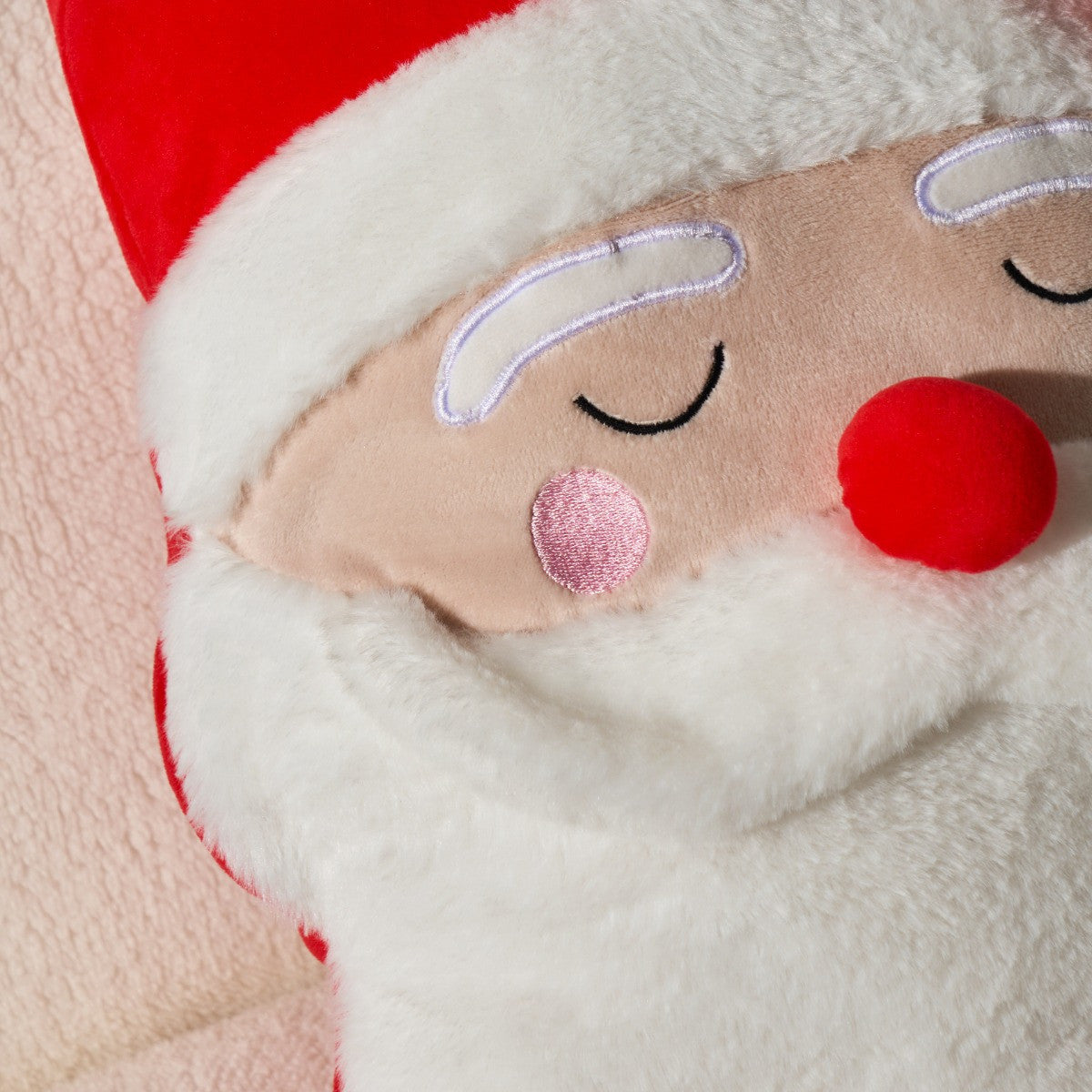Santa Shaped Cushion - Red 🇬🇧