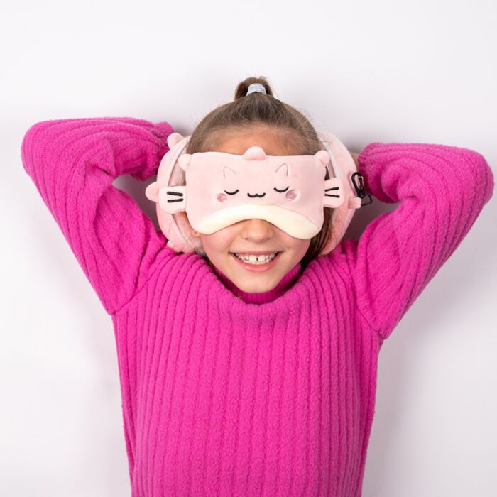 Relaxeazzz Adoramals Travel Pillow & Eye Mask 🇬🇧