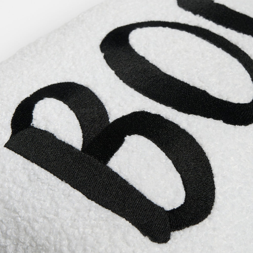 Boucle "BOO" Cushion - Monochrome 🇬🇧