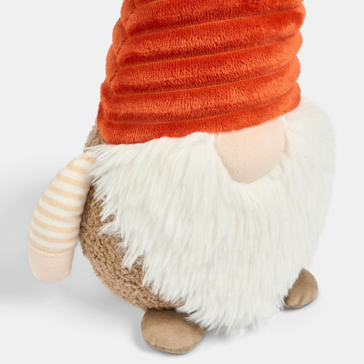 Rusty the Autumnal Gonk Cushion - Rust/Beige 🇬🇧