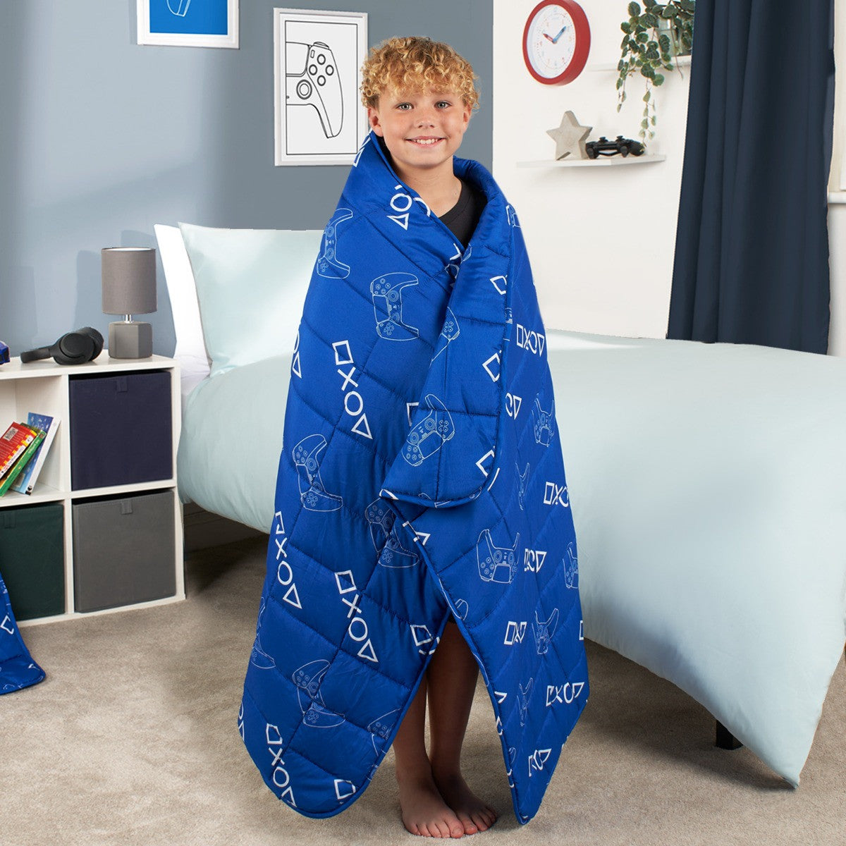 PlayStation Player Weighted Blanket, Blue - 3kg 🇬🇧