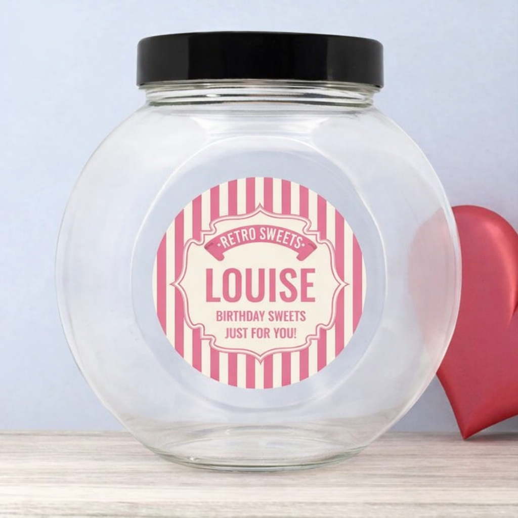Personalised Sweet Jar 🇬🇧