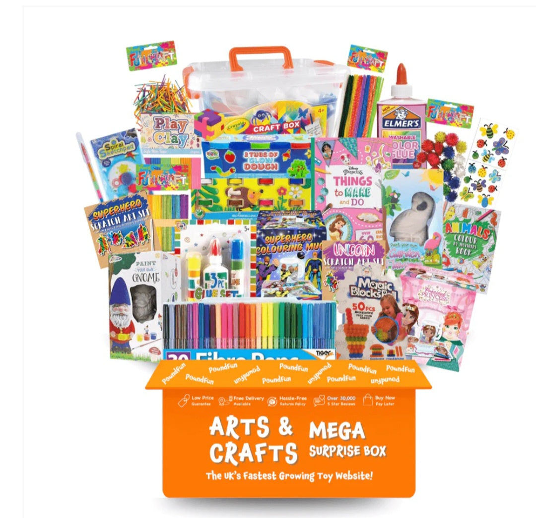 Arts & Crafts Mega Surprise Box 🇬🇧