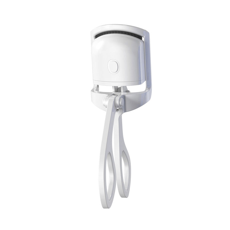 Electric Eyelash Curler Heated Lash Curler USB Rechargeable Makeup Tools for Women - White 🇬🇧