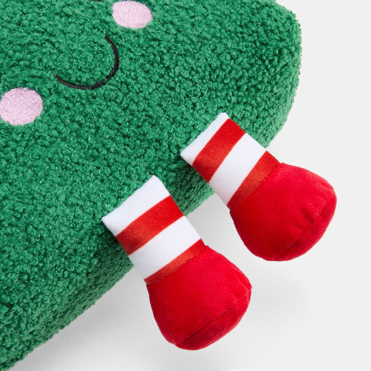 Christmas Tree Shaped Cushion - Green 🇬🇧