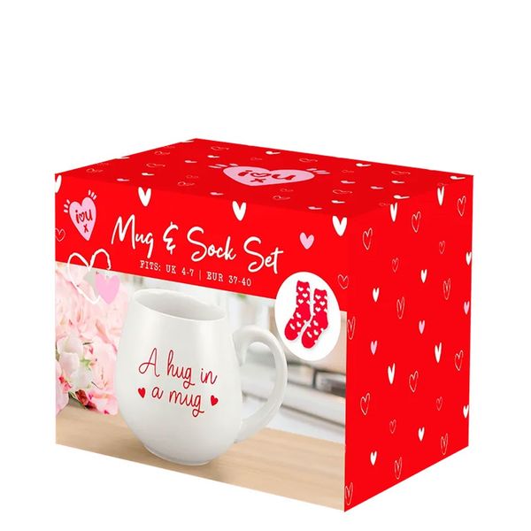 A Hug in a Mug socks set 🇬🇧