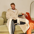 Teddy Marl Dressing Gown Floor Length, Adults 🇬🇧
