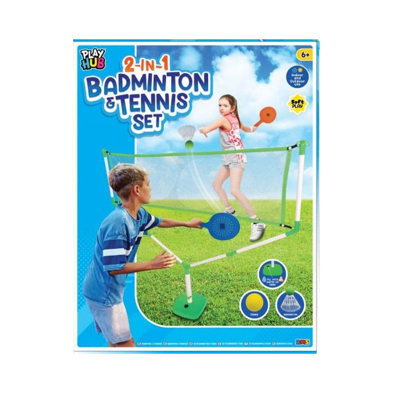 2 In 1 Badminton & Tennis Net set 🇬🇧