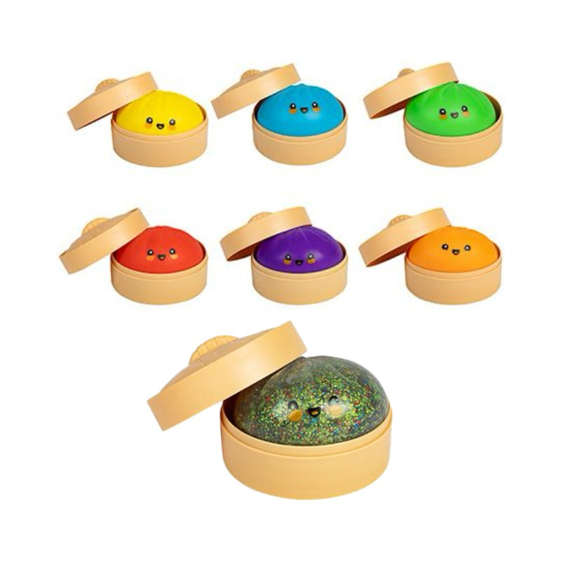 Original Viral Mystery Squishy Dumpling Rainbow Glitter Edition 🇬🇧