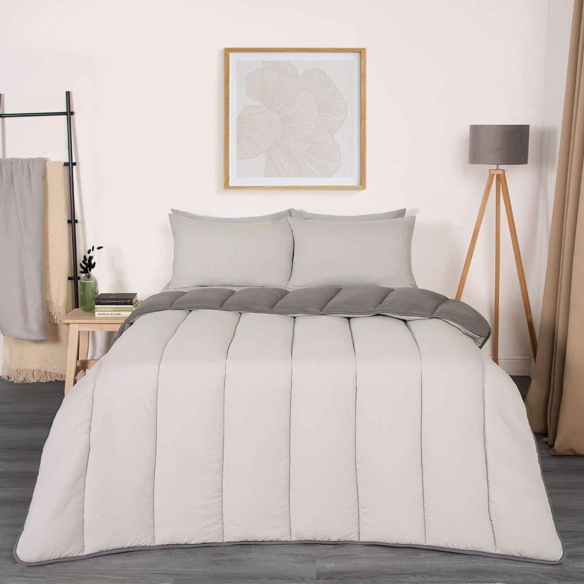 Coverless 10.5 Tog Reversible Duvet & Pillowcase 🇬🇧