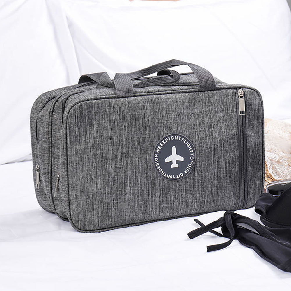 Wet and Dry Toiletry Bag Beauty Box Wash Bag Cosmetic Bag for Travel 🇬🇧