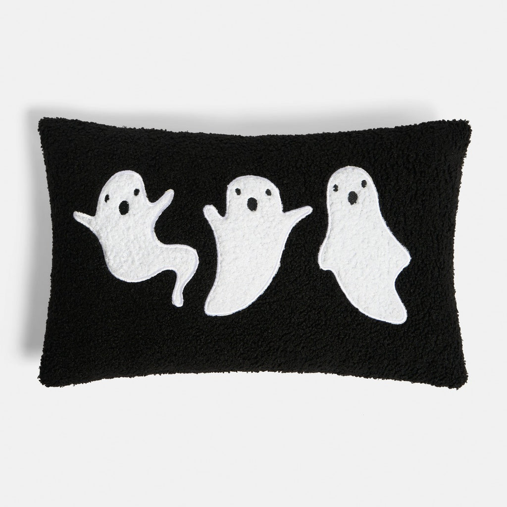 Boucle "BOO" Cushion - Monochrome 🇬🇧