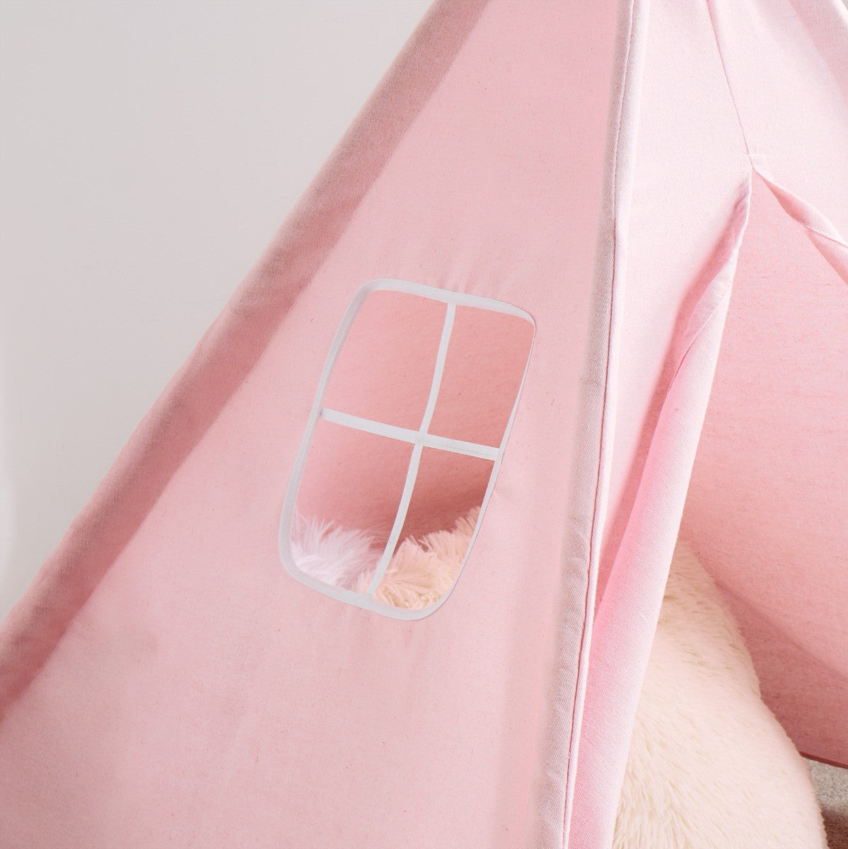 Foldable Kid's Storage Teepee - Blush 🇬🇧