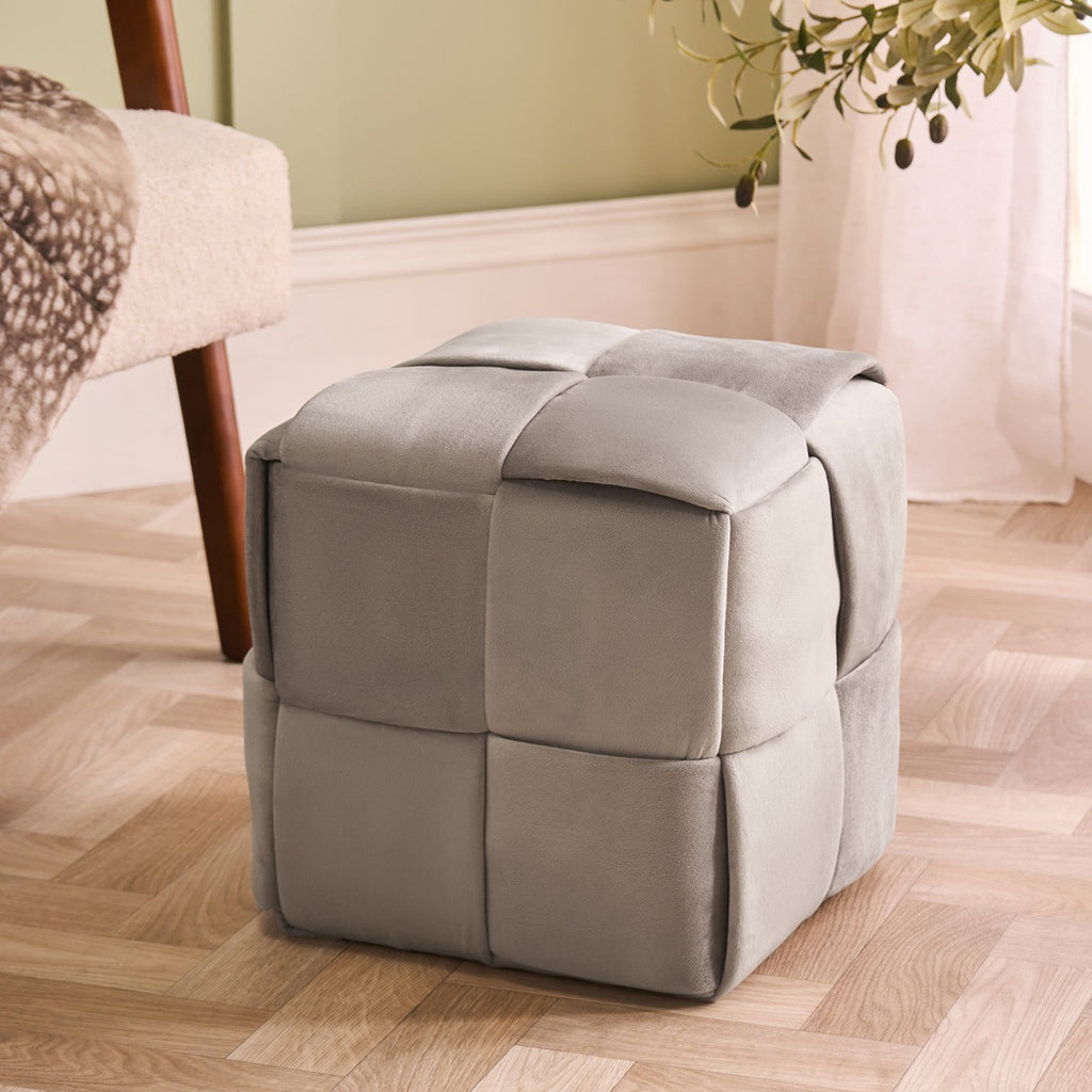 Matte Velvet Footstool 🇬🇧
