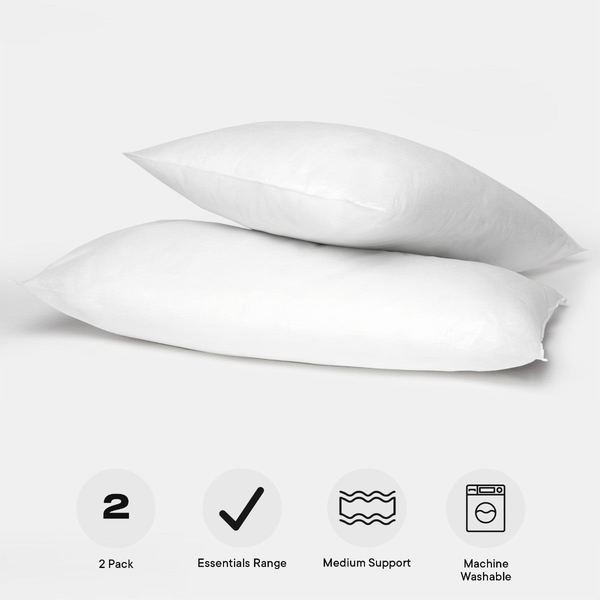 Essentials Medium Support Pillows 🇬🇧