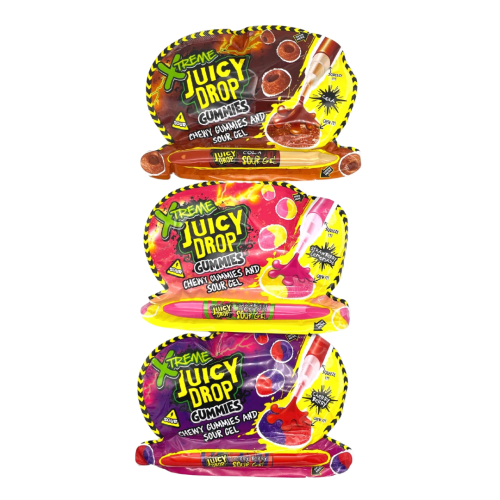 Bazooka Juicy Drop Xtreme Bag 12x57g 🇬🇧