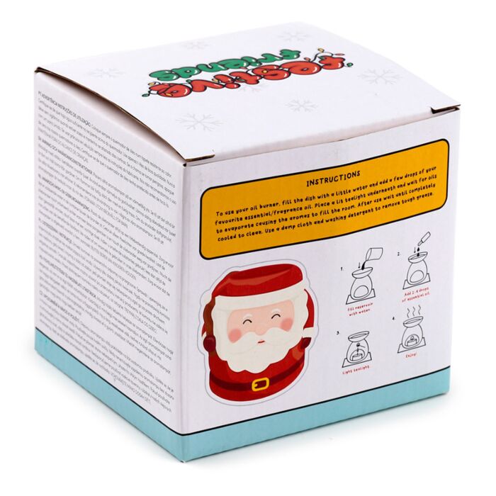 Ceramic Santa Shaped Christmas Oil Burner 🇬🇧