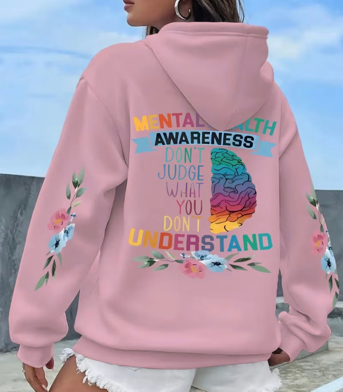 Understand Hoodie - Flowers 🇬🇧