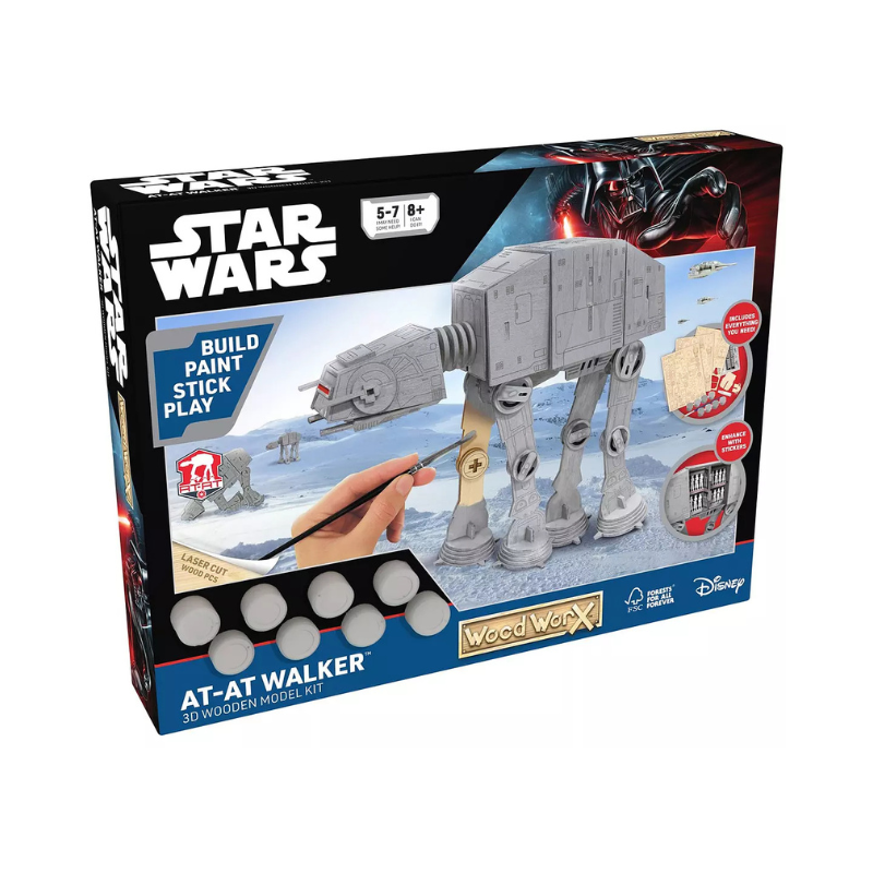 Wood Worx Star Wars Paint Your Own At-At Walker 🇬🇧