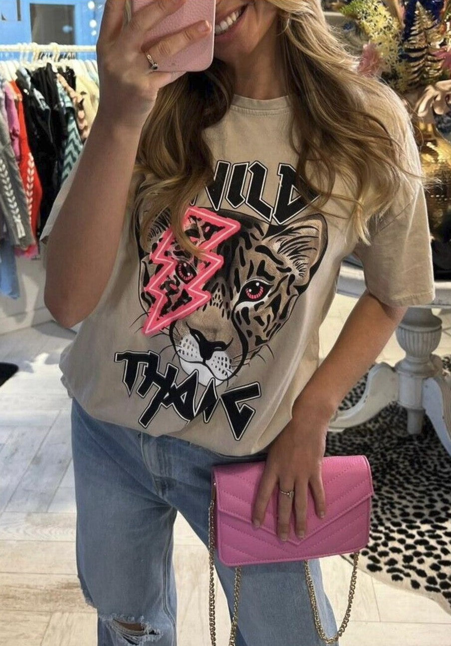 Wild Thang Printed T-shirt 🇬🇧