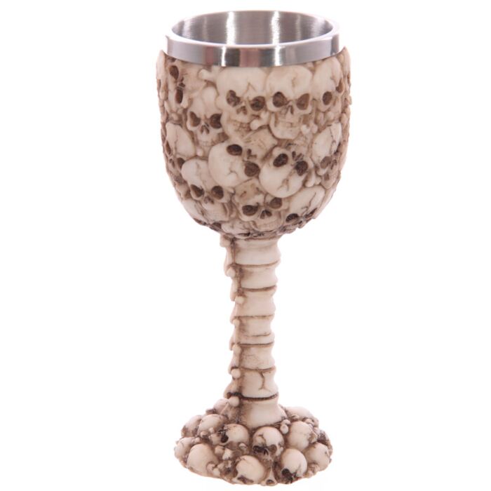 Decorative Multi Skull & Spine Goblet 🇬🇧