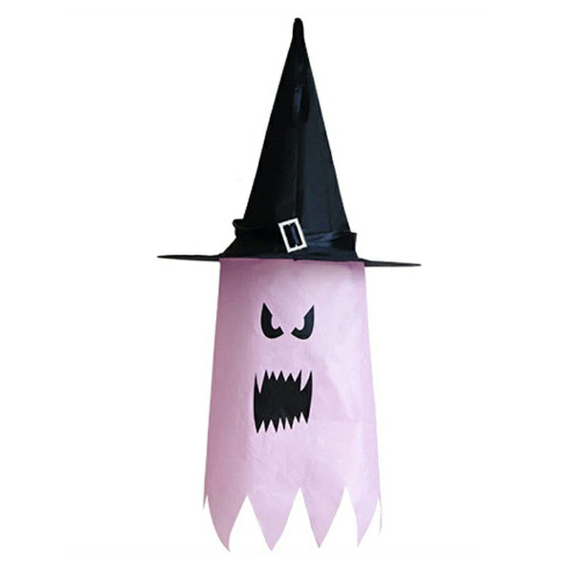 LED Light Ghost Windsock Halloween Decor Garden Decor Props Party Home Hanging ghost 🇬🇧