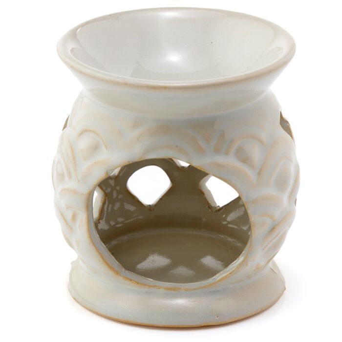 Eden Scallop Cut out Ceramic Oil Burner 🇬🇧