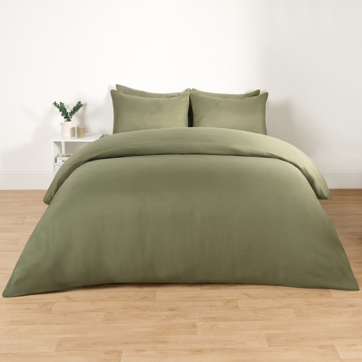 Plain Duvet Cover Set - Double 🇬🇧