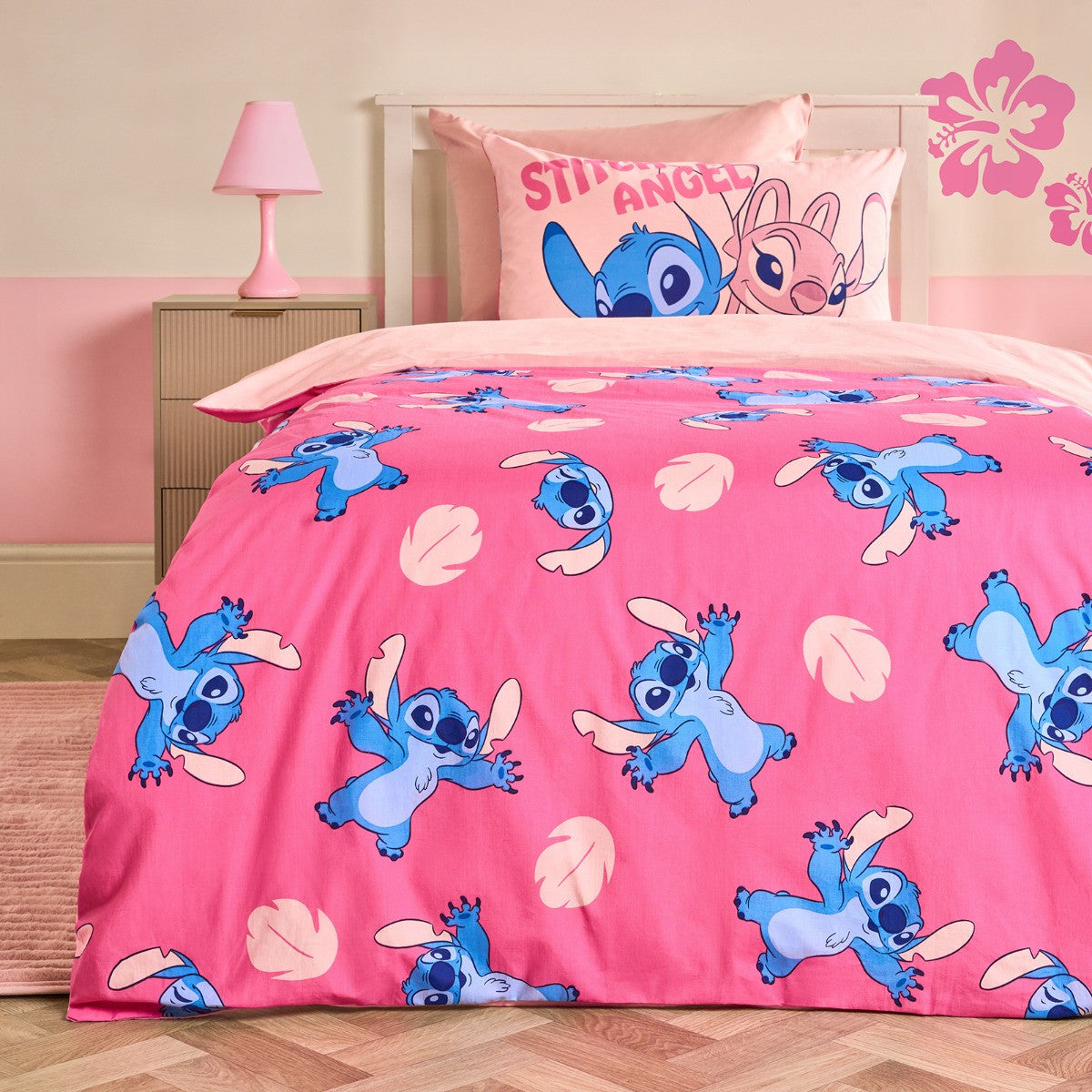 Stitch Printed Duvet Cover Set - Single 🇬🇧