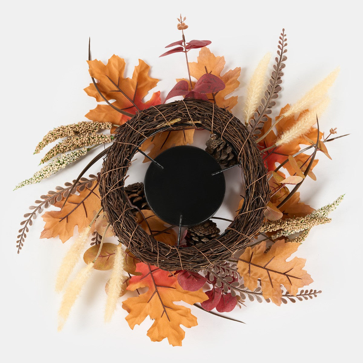 Autumn Harvest Candle Holder - Brown 🇬🇧