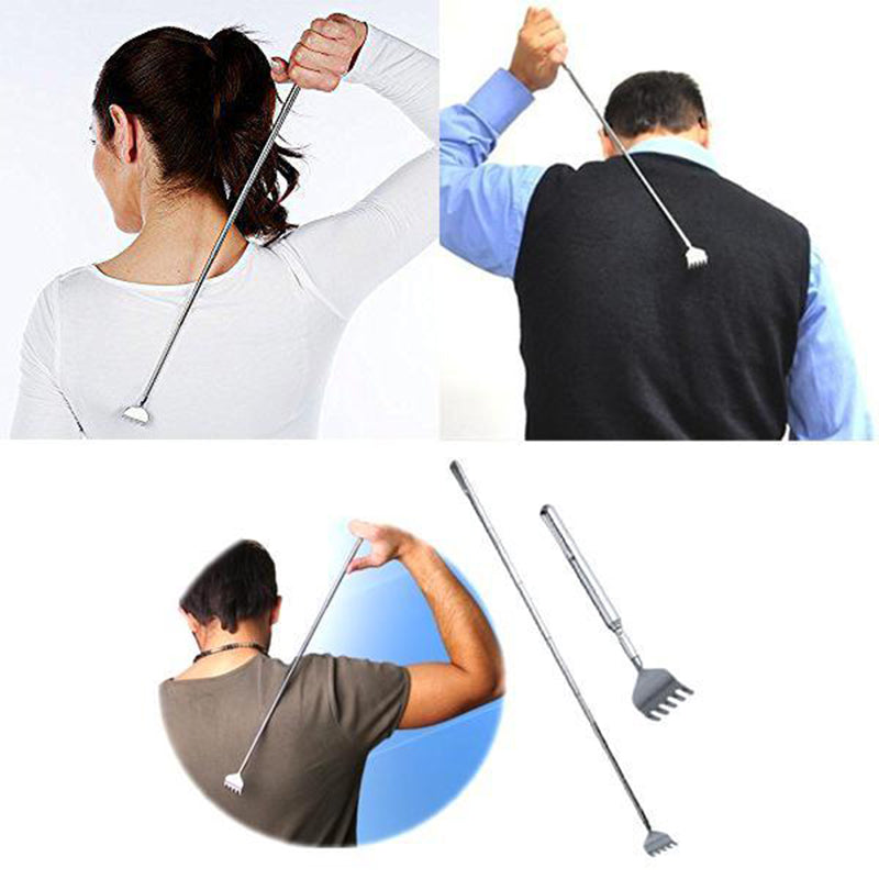 Metal Telescopic Back Scratcher Extendable Eagle Claw - Random Colour 🇬🇧