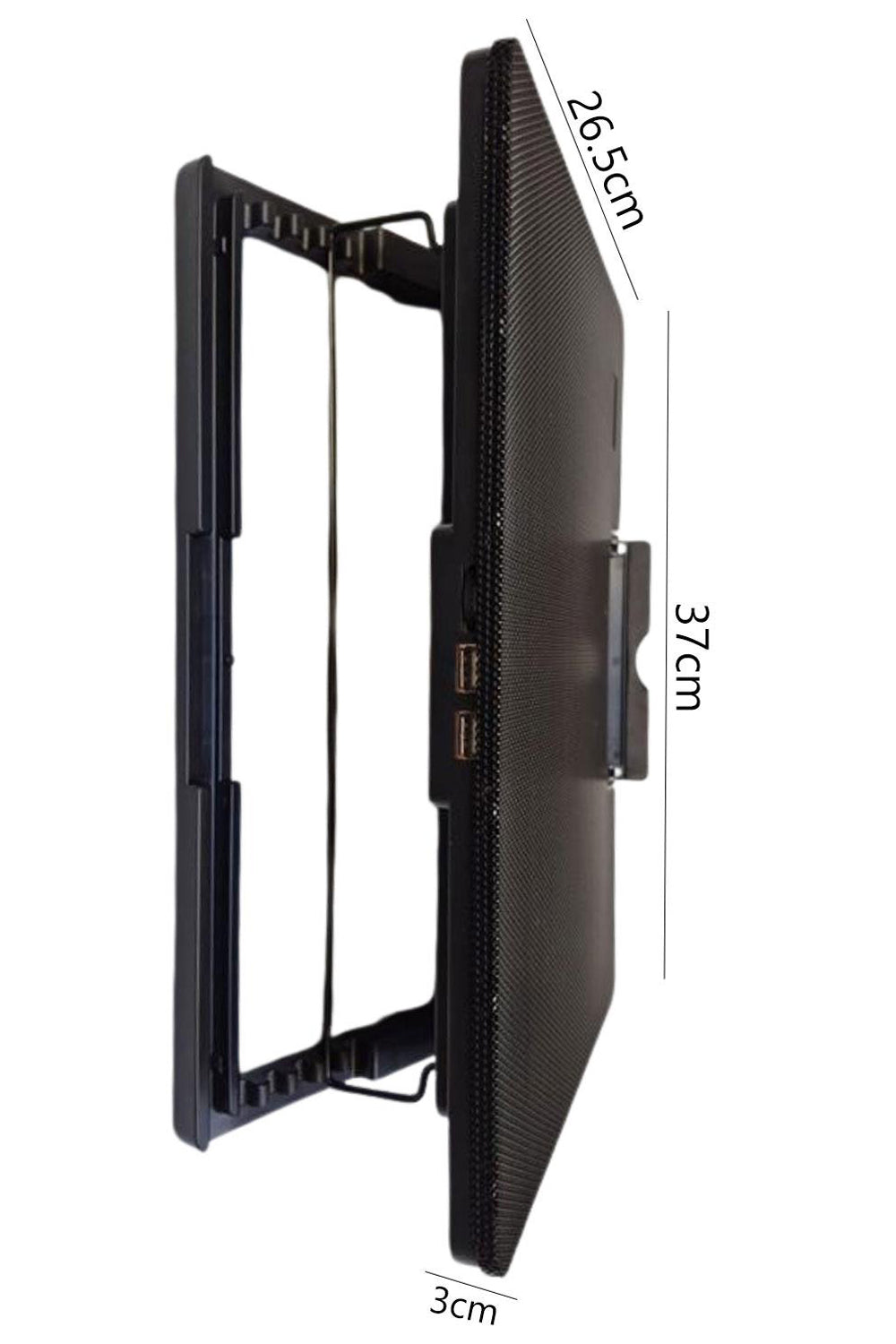 5 Fan Laptop Cooling Pad – Adjustable USB Laptop Stand 🇬🇧