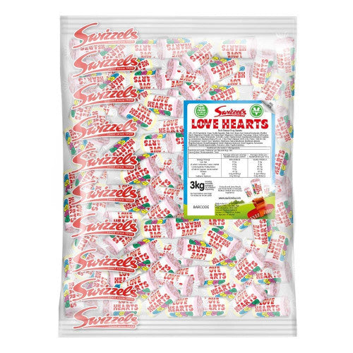 Swizzels Mini Love Hearts 3Kg 🇬🇧