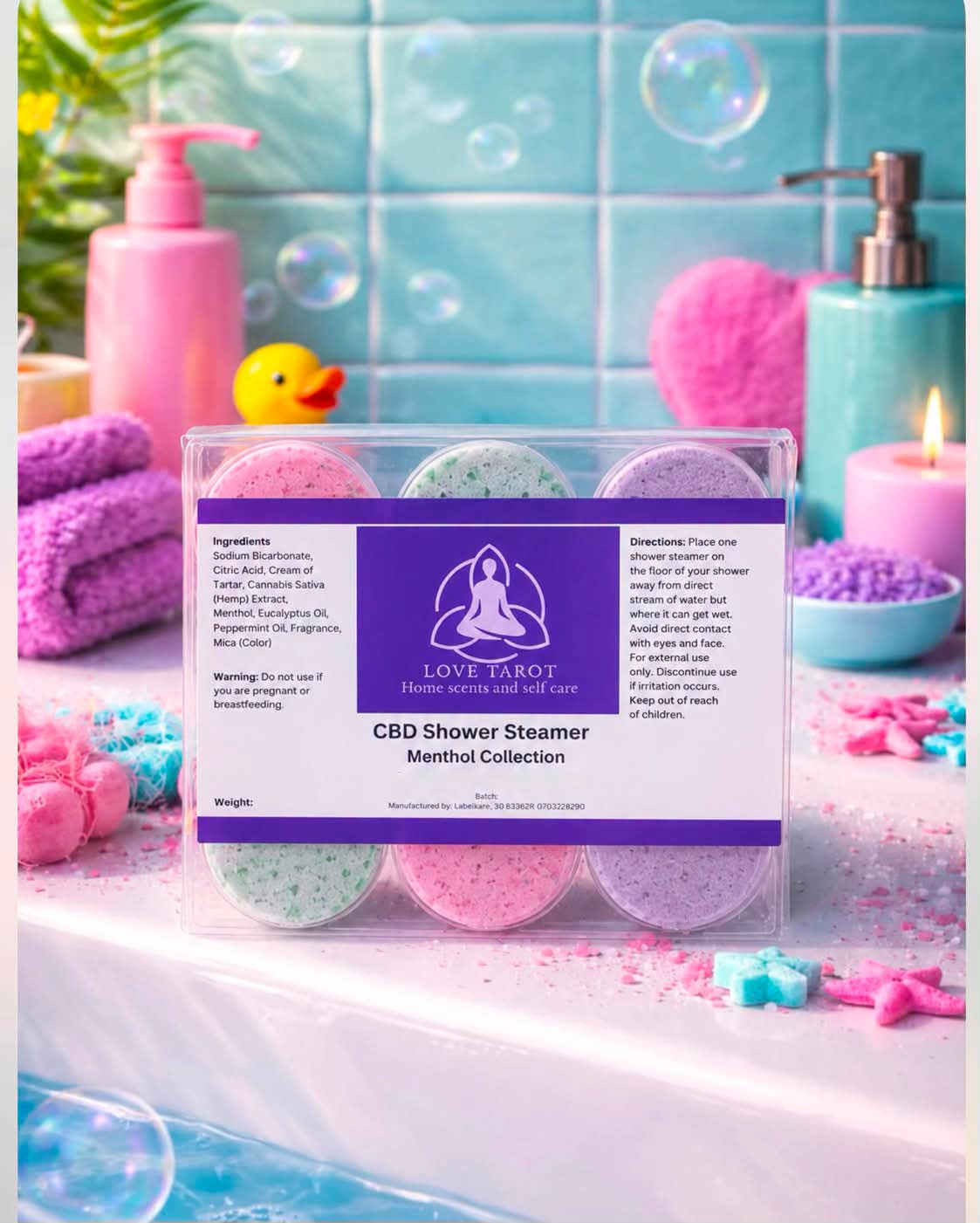 CBD Shower Steamer Set 🇬🇧