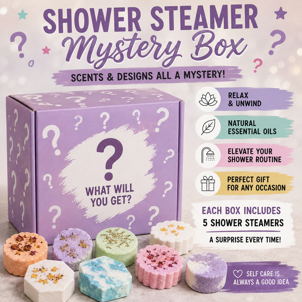 Shower Steamer Mystery Box 🇬🇧