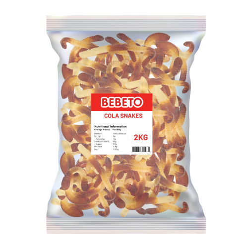 Bebeto Cola Snakes 2Kg 🇬🇧